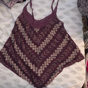 Purple AE top